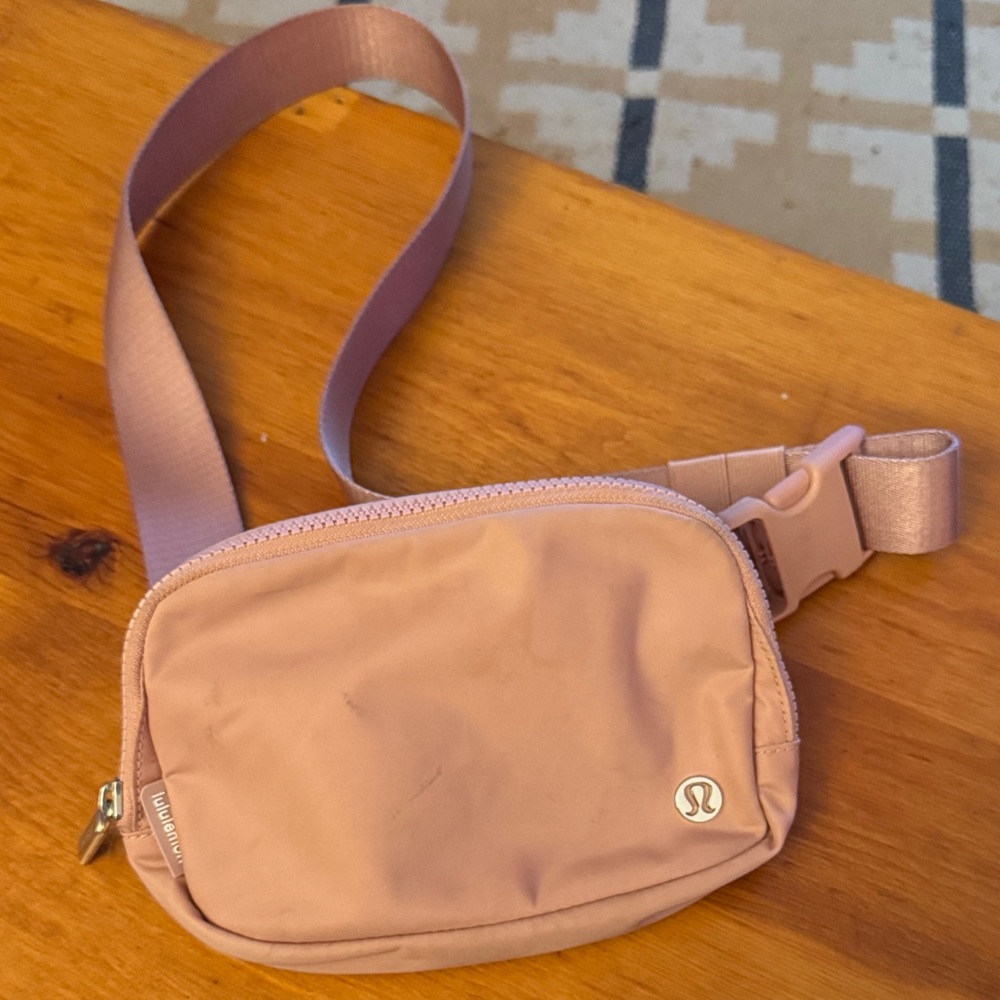 Lululemon Dusty Rose Belt Bag